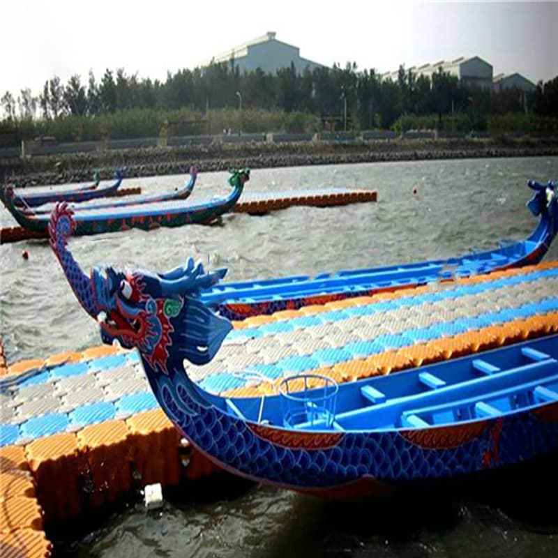 Dragon Boat Pier Fishing Platform Water Float Plastic Float Bucket Float Box Yacht Dragon Boat Pier Motorboat Mooring 2