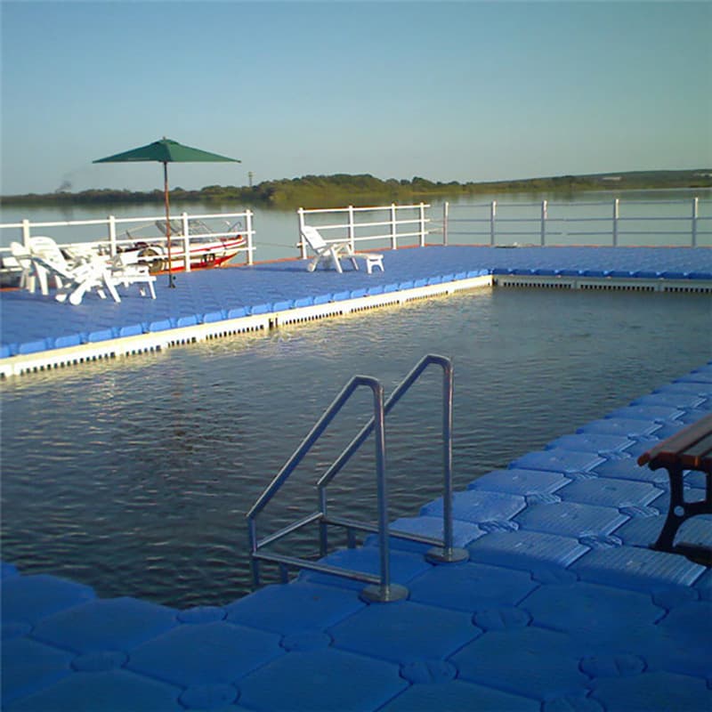 Dragon Boat Pier Fishing Platform Water Float Plastic Float Bucket Float Box Yacht Dragon Boat Pier Motorboat Mooring 5
