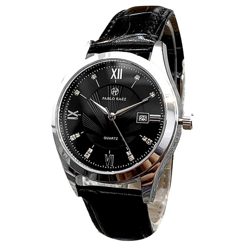 (Cross-border trading), quartz men's watch, belt, swiss watch, factory direct supply, Birthday gift, simple and elegant design 5