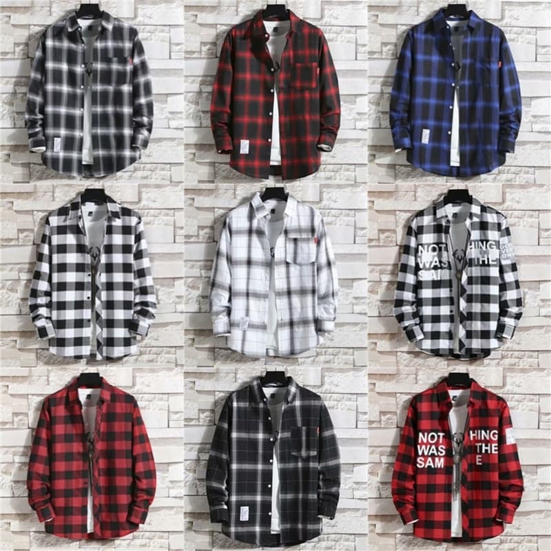 Brand trend universal shirt, 2020, retro Hong Kong 80s–90s style, suitable for outdoor wear, Korean style, internet celebrity 4