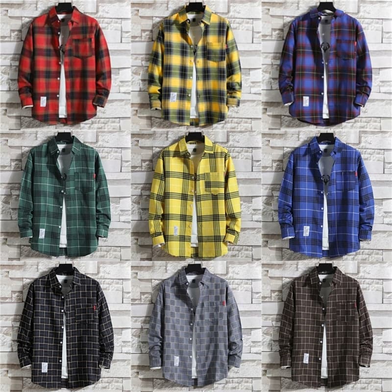 Brand trend universal shirt, 2020, retro Hong Kong 80s–90s style, suitable for outdoor wear, Korean style, internet celebrity 1