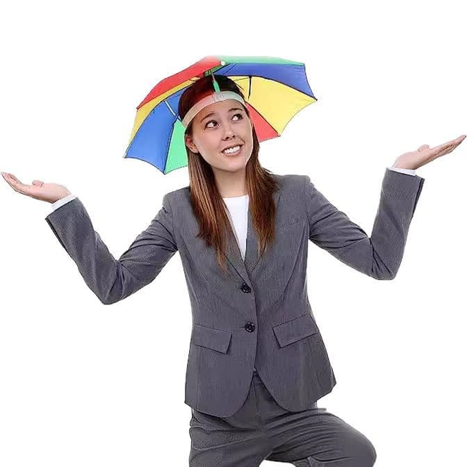 Sunscreen hat umbrella 69 large -scale umbrella ground umbrella hat Rainbow advertisement umbrella hat umbrella fishing umbrella fishing hats 5