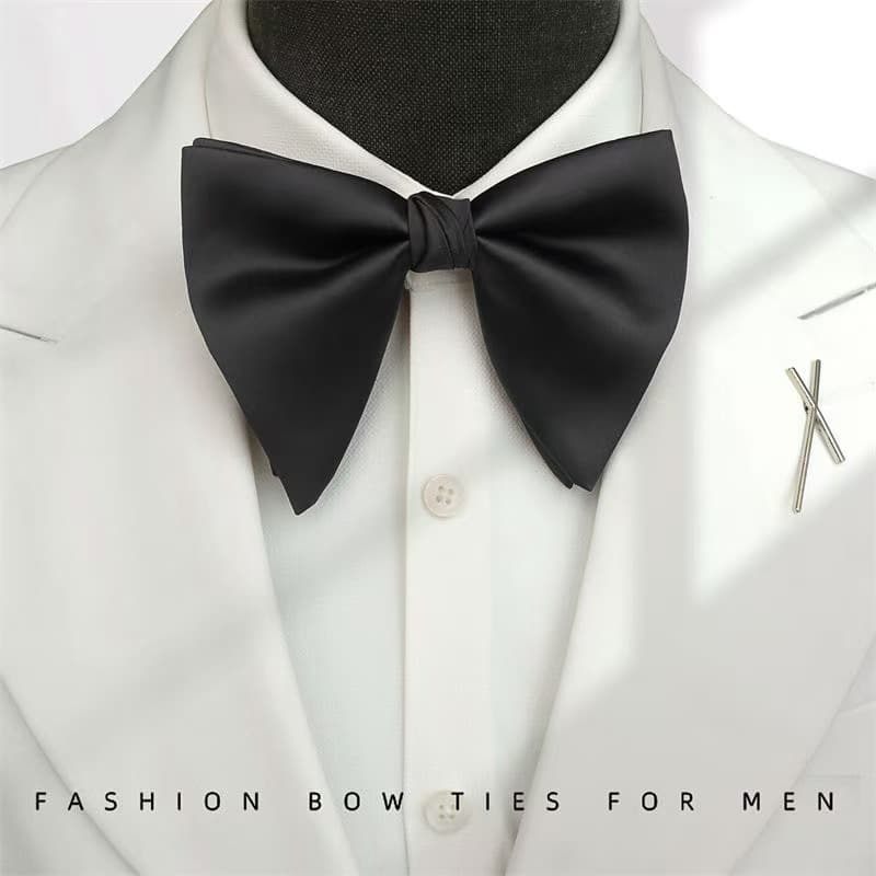 Elite bow tie, elegant shirt with bow, Korean style