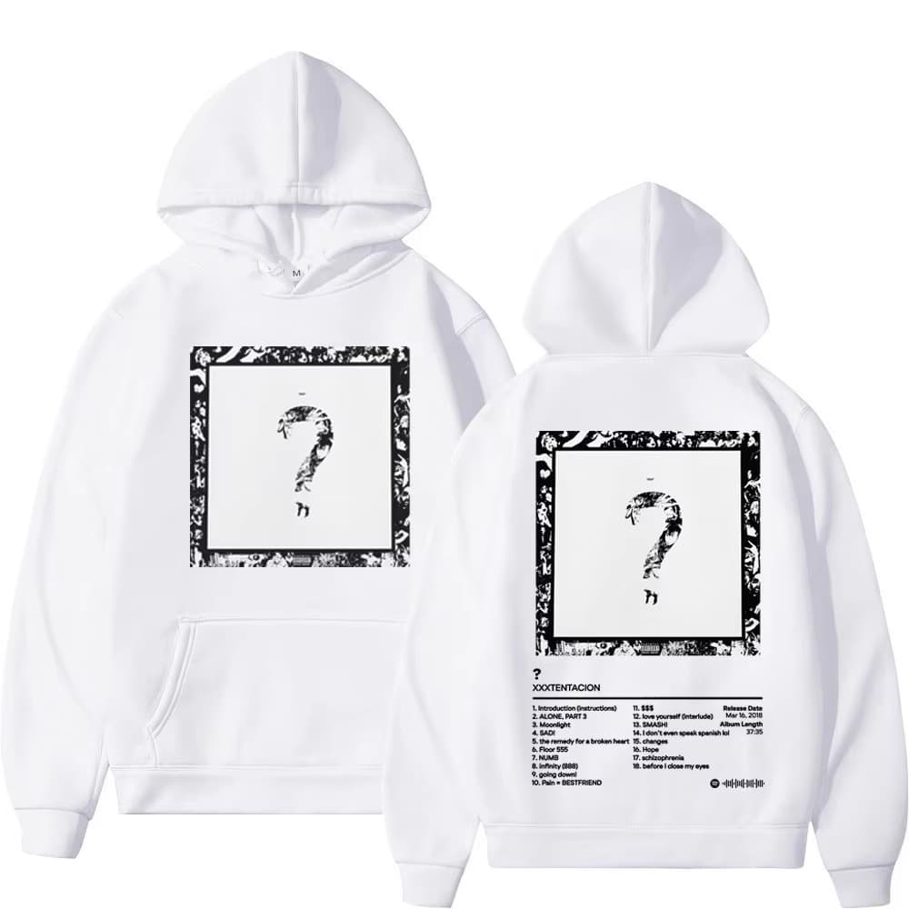 [Rapper XXX Music Album Printed Hoodies Men Women Fashion Vin] 2