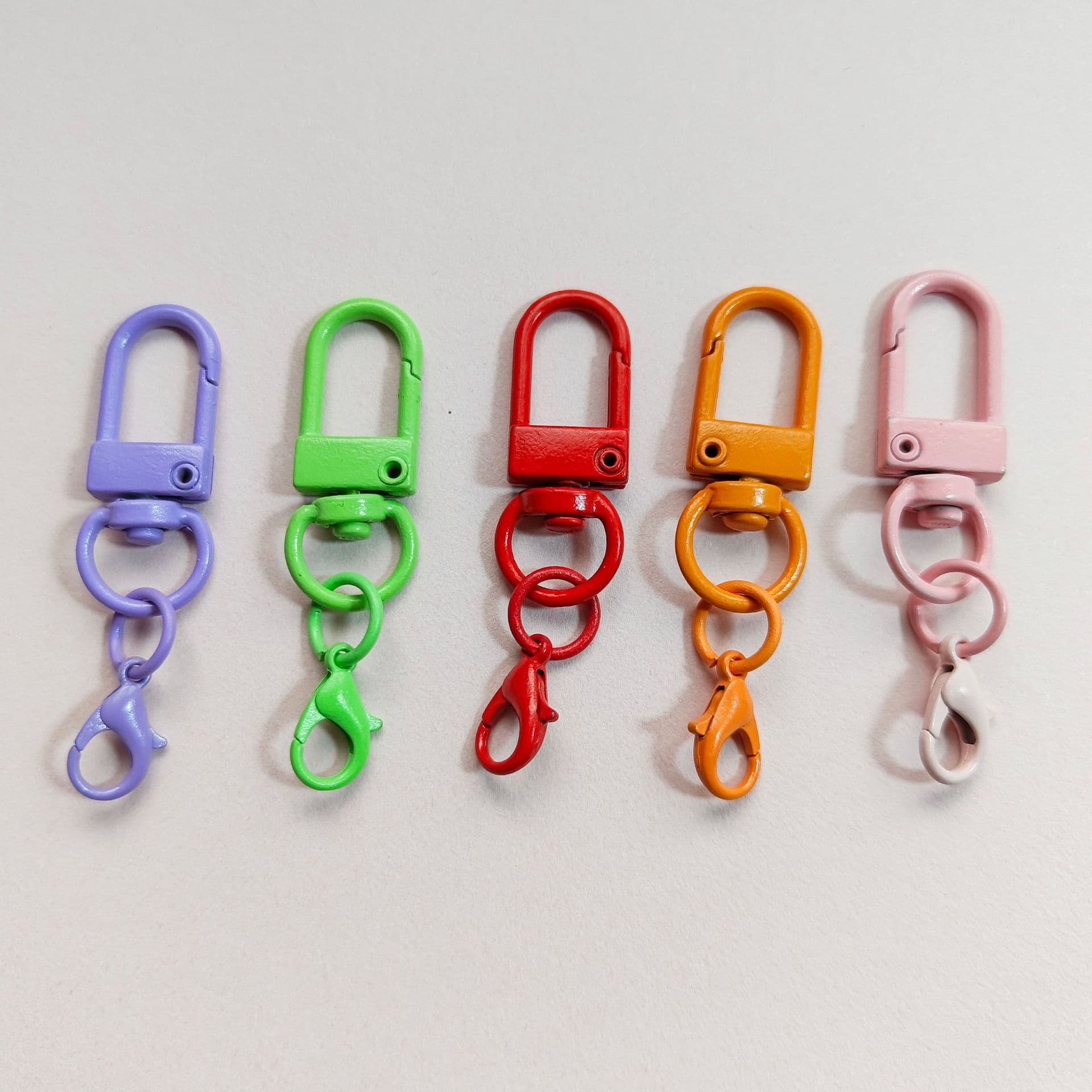 Rotating golden keychain, accessory with accessories, doll, pendant, DIY 2