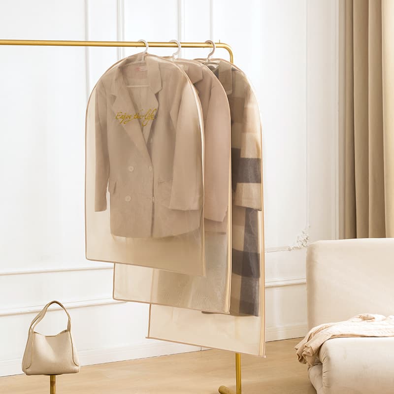 Breathable dust cover, silk storage bag, cashmere hanging organiser, protective cover, with embroidery 5