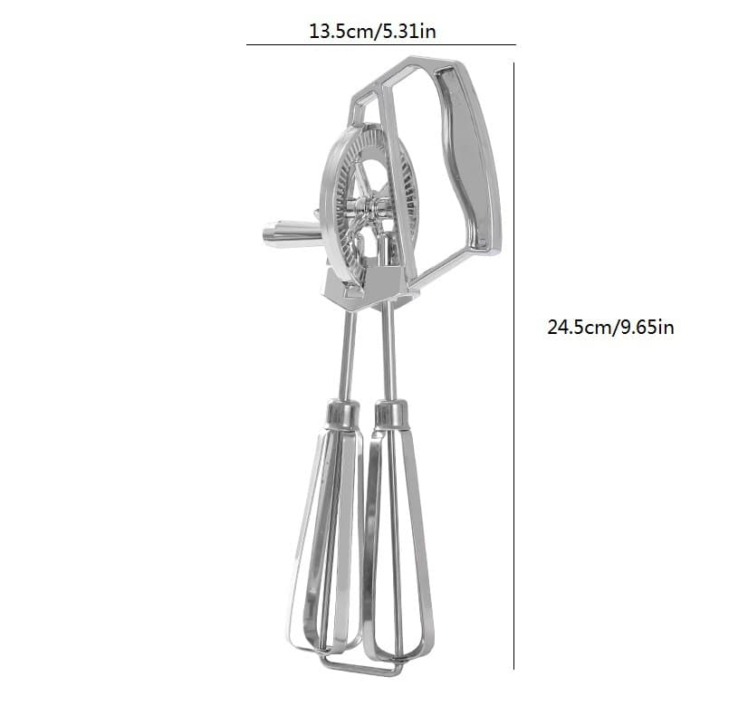 Hand -shaking eggs baking manual cream passter mixer egg white egg whitewater baking tool 5