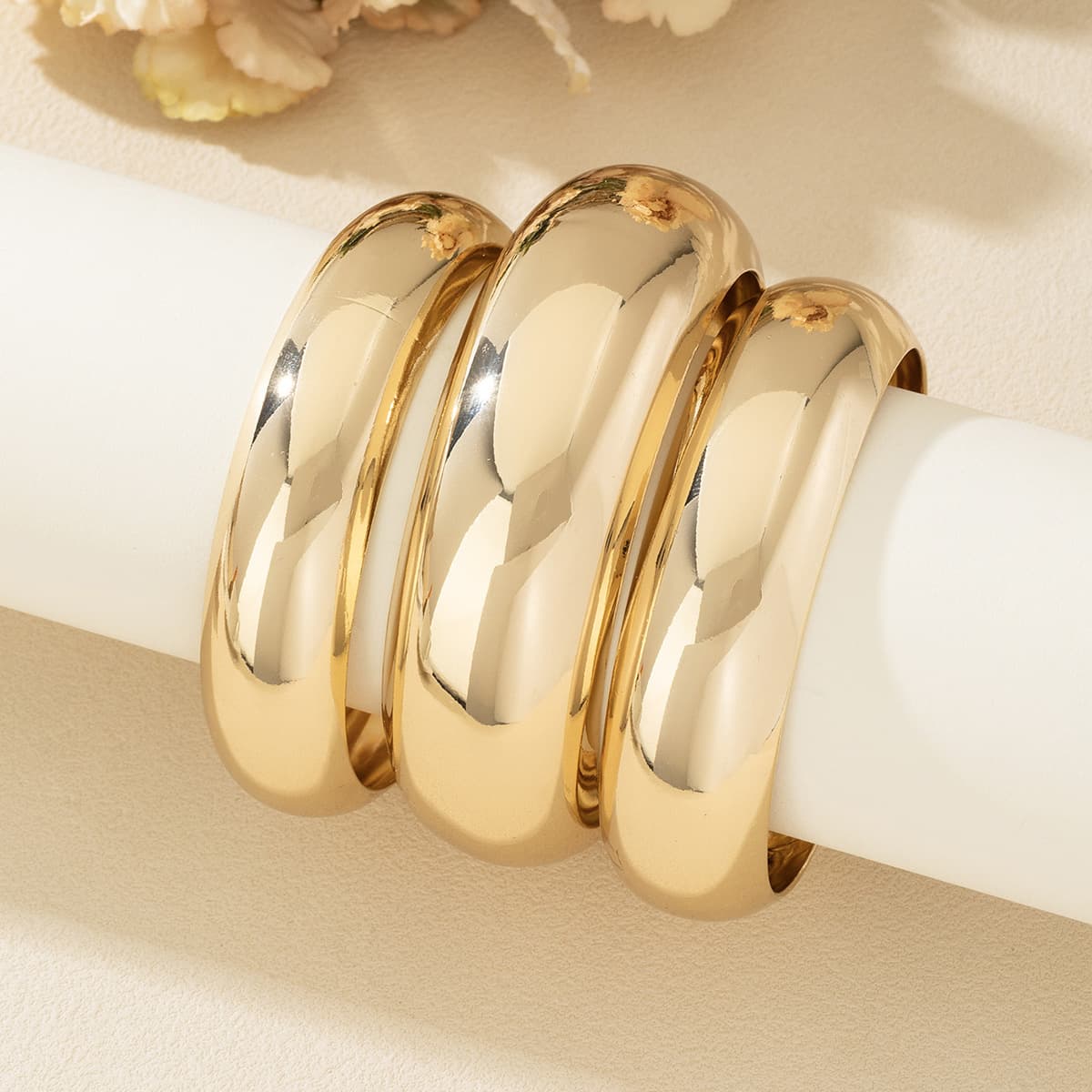 Fashionable universal women's bracelet, accessory, 3 pieces, European style, bright catchy style 2