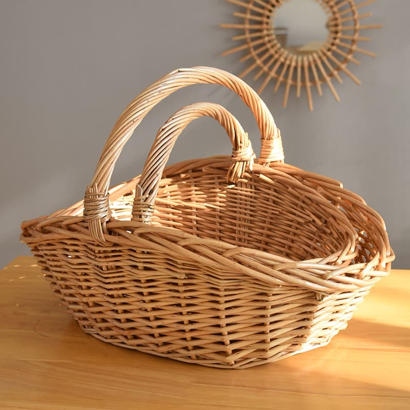 Willow -edited water fruit picnic basket editor confinement egg basket kitchen storage baskets of bamboo editorials and vegetable baskets 4