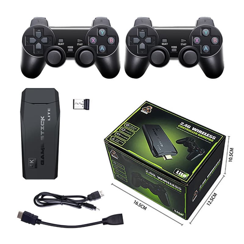 Game console m8-4K2025 upgraded version high-definition wireless remote sensing arcade and TV game console home nostalgia 4