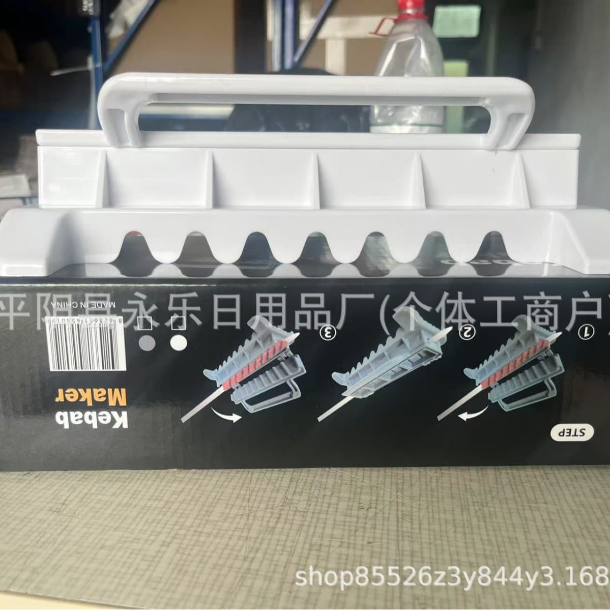 Outdoor barbecue gadget kebab mold skewers barbecue skewers kebab maker barbecue skewers artifact 4