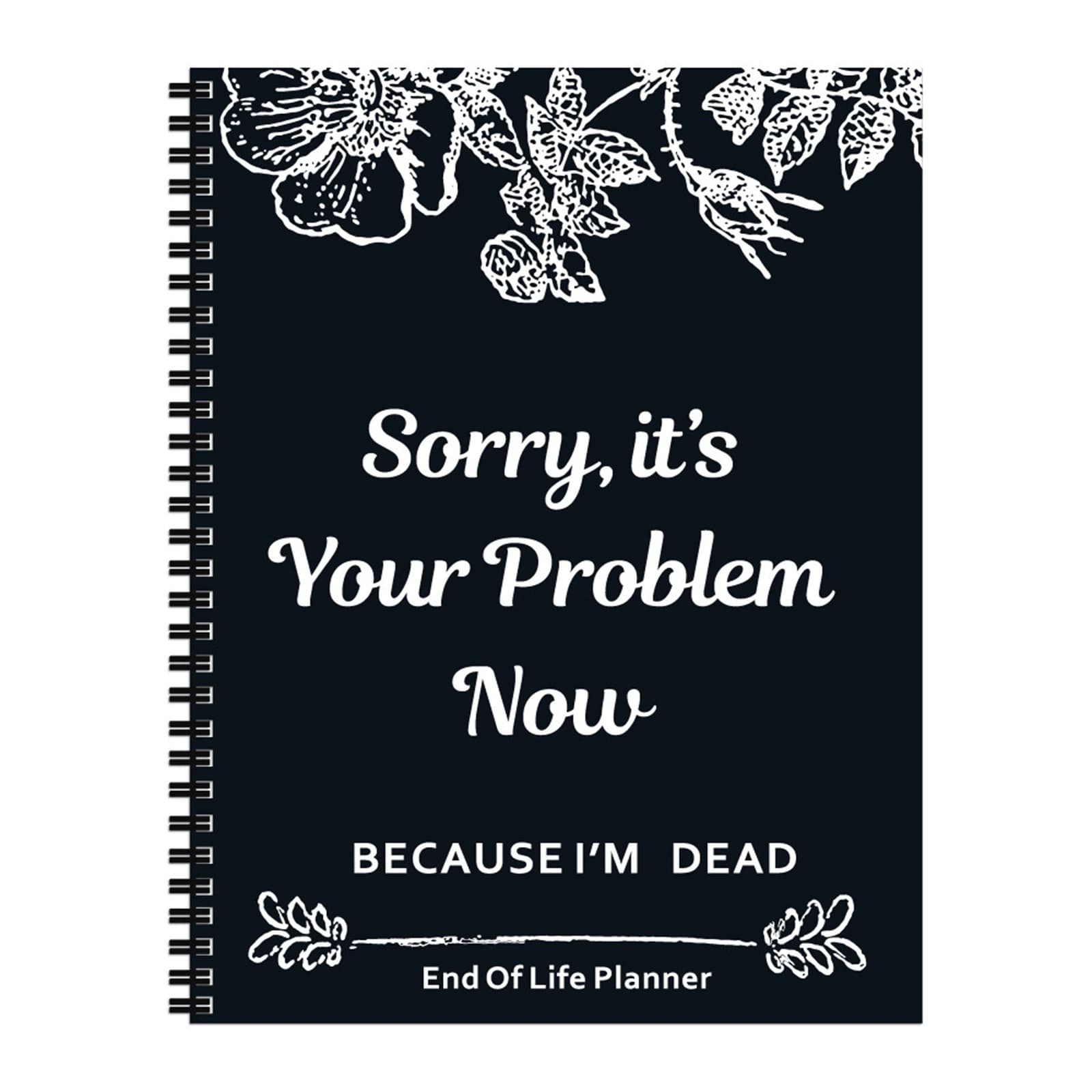 In case I go missing binder Life end planner Emergency live pages 1