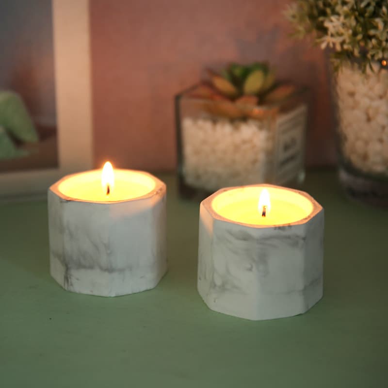 Aromatherapy, perfumed candle strongly flavoured, long-term effect 4