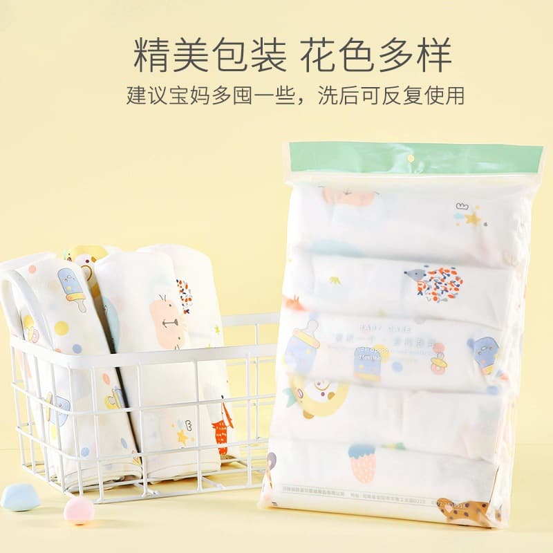 Cotton children's diaper for new born, washable 4