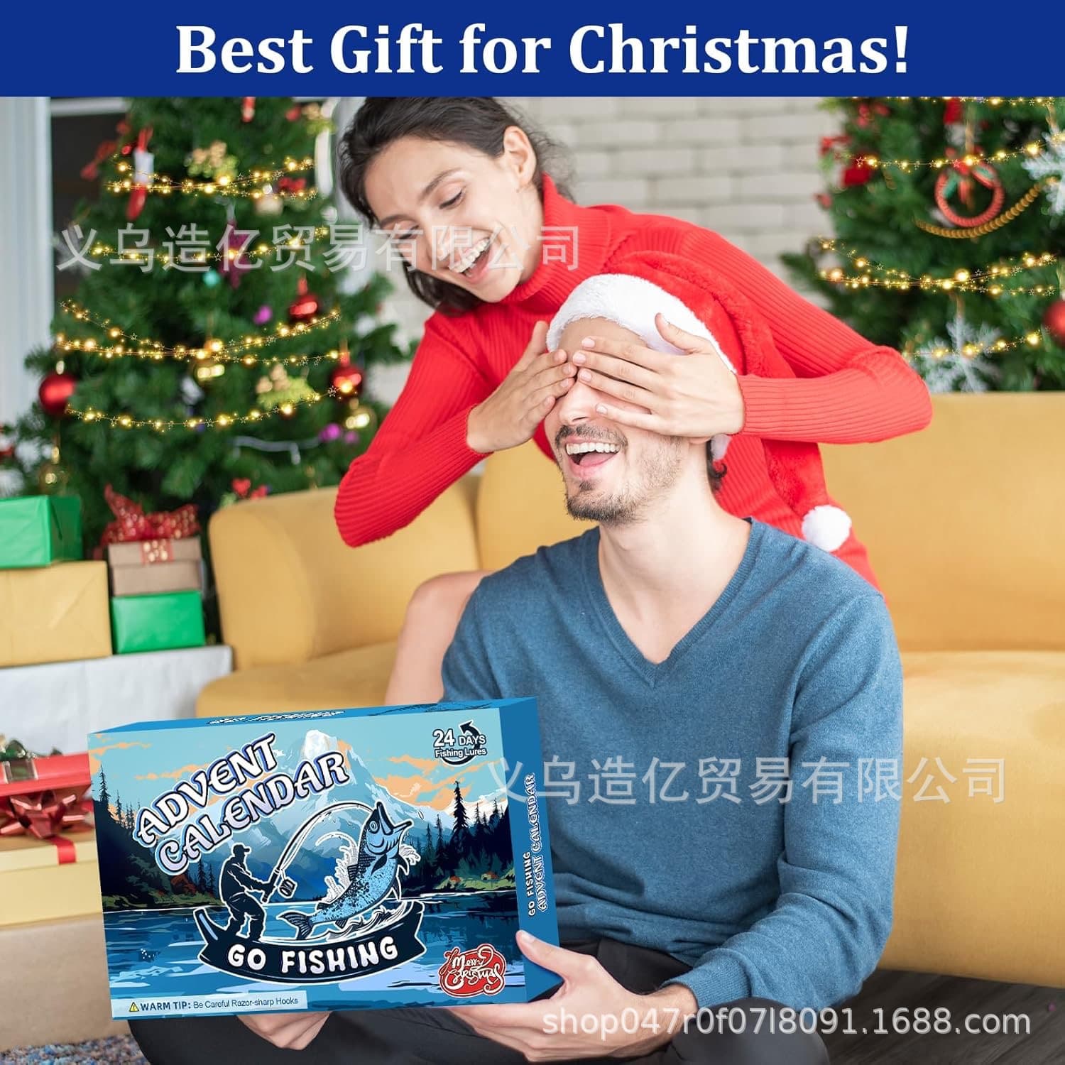 24 Days Christmas Countdown Fish Tackle Set 4
