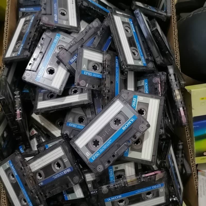 TDK Black SKC SKC Boxless Tape Tape Tape can be used to use a card with a card belt 1