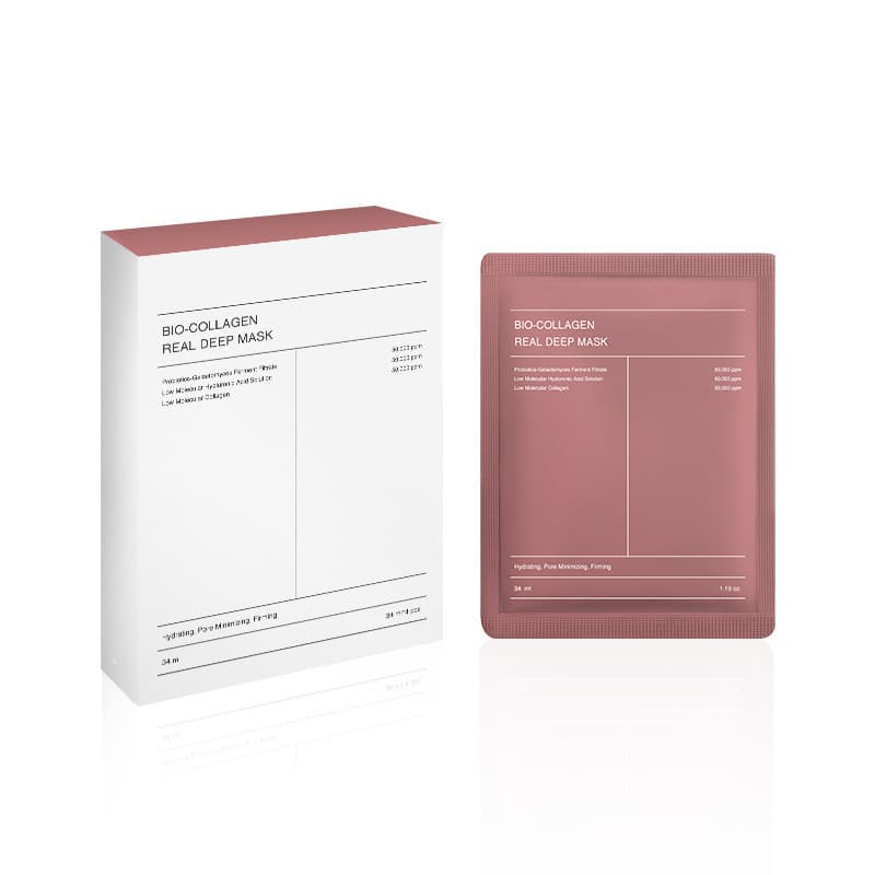 [跨~境生物胶原蛋白面膜BIO-COLLAGENREAL DEEP MASK深层胶补水] 2