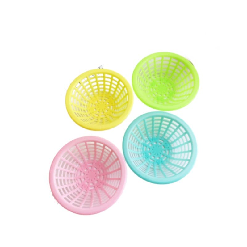 Small doll house, basket, children's family toy 5