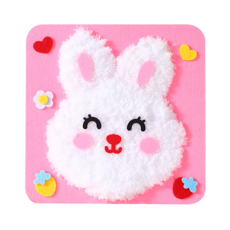 Cartoon toy, DIY, with embroidery, 3-6 years 5
