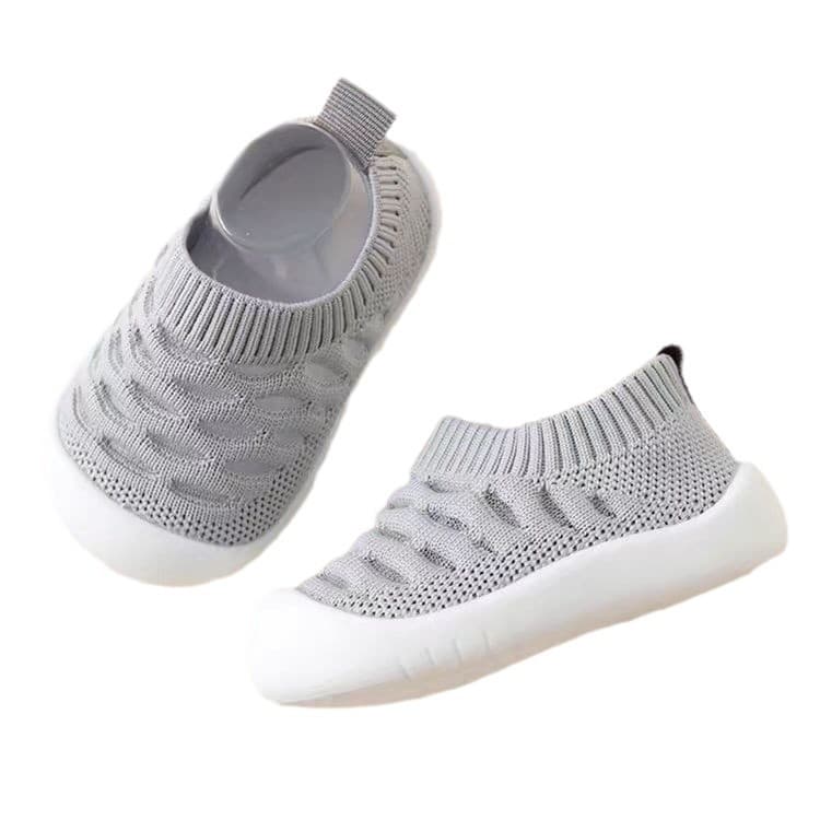 Spring and summer breathable baby toddler shoes soft sole flying mesh toddler shoes non-slip wear-resistant baby home casual shoes 5