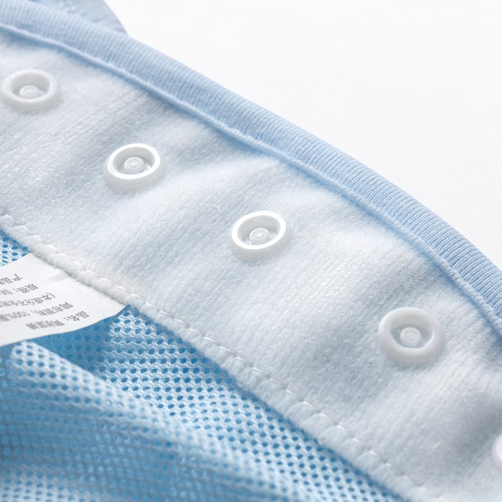 Children's breathable trousers, summer thin diaper, washable, clips included 4
