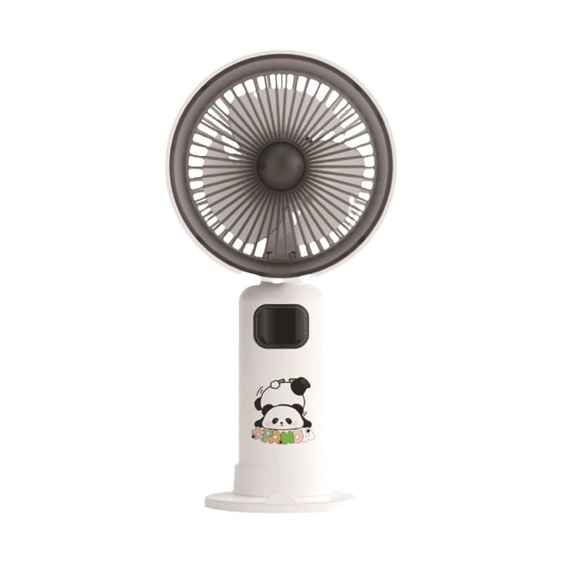 (Cross-border trading), handheld table digital air fan, internet celebrity, panda 5