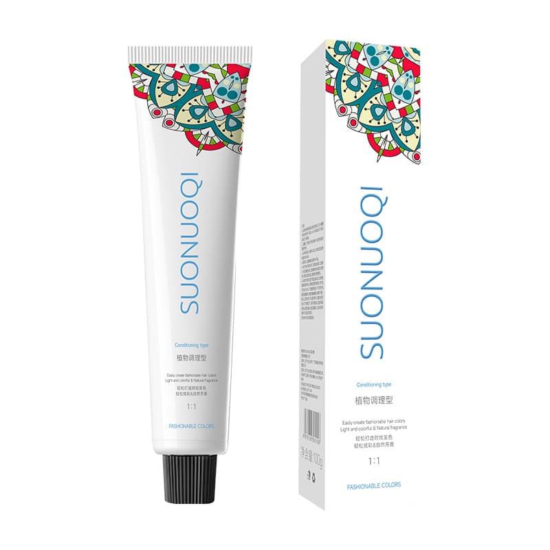 Hair dye, harmless dye cream, no hair damage 5