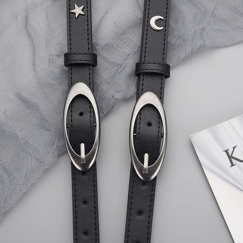 Fashionable belt for leisure, universal dress, jeans 2