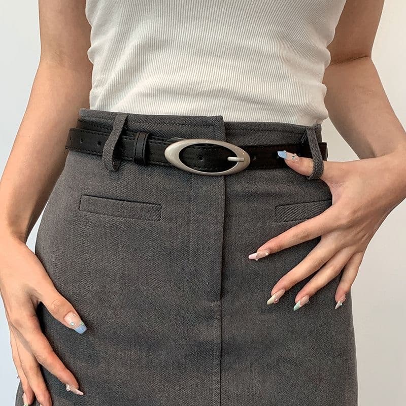 Fashionable belt for leisure, universal dress, jeans 4