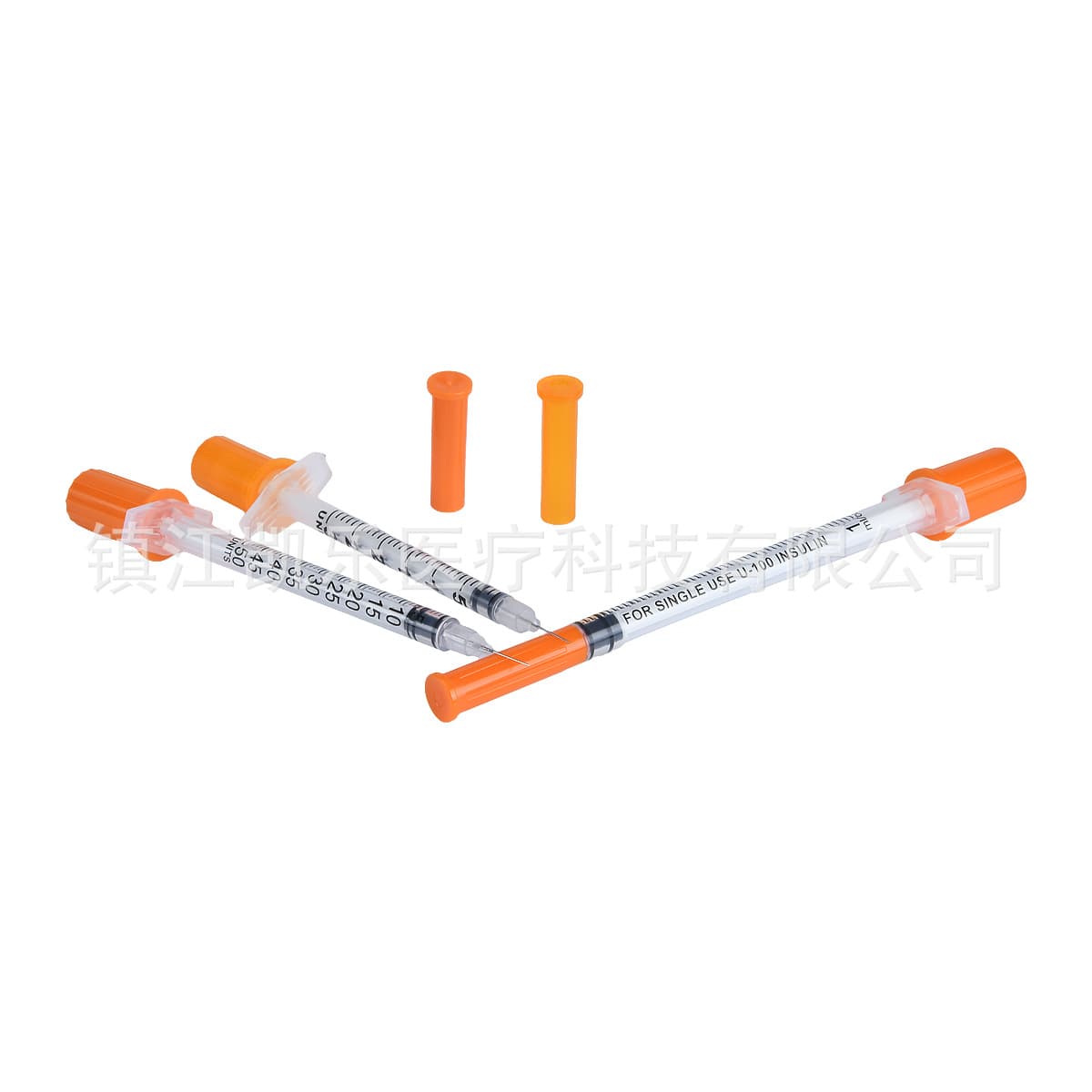 30G microneedle syringe disposable small specification syringe 1ml with needle 29G small needle tube 2