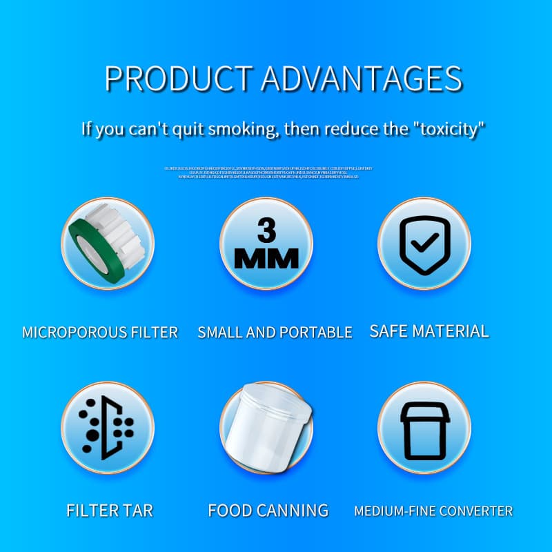 Cross-border YAJUE disposable cigarette filter cigarettes for men and women cleaning cigarettes for lung clearance discarded dual-purpose cigarettes 2