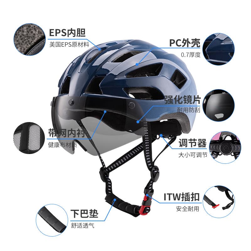 (Cross-border trading), bike, helmet, universal road protecting glasses 2