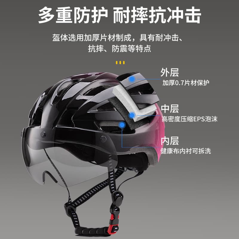 (Cross-border trading), bike, helmet, universal road protecting glasses 3
