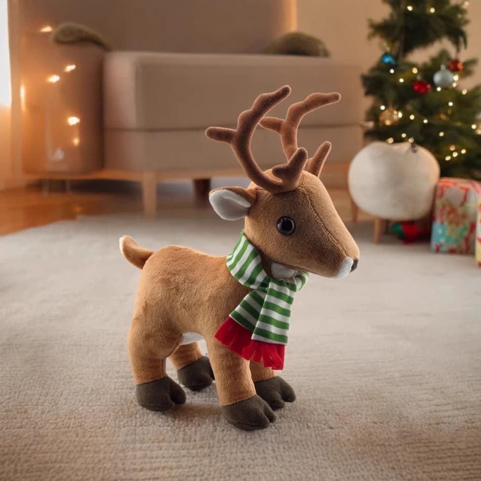 Cross-border new Reindeer Plush Toy Christmas reindeer plush doll plush toy 2