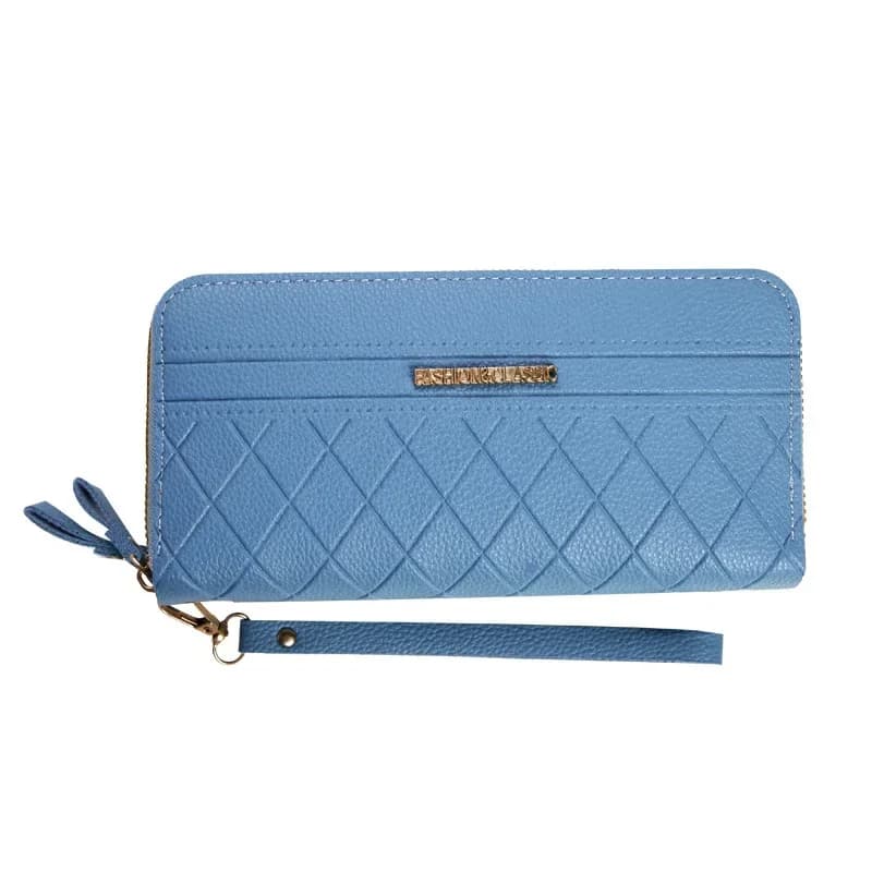 Long wallet, card holder with zipper, Korean style 5
