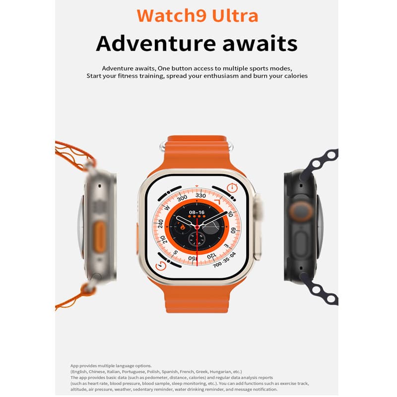 S10ultra Smart Watch Men Women Multifunctional Sports Watch 2