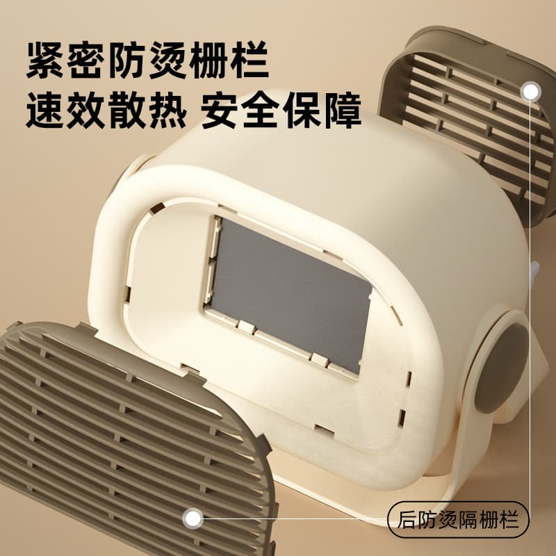 Desktop heater Small fan household energy-saving electric heater room indoor electric heating fast heating PTC heating 4