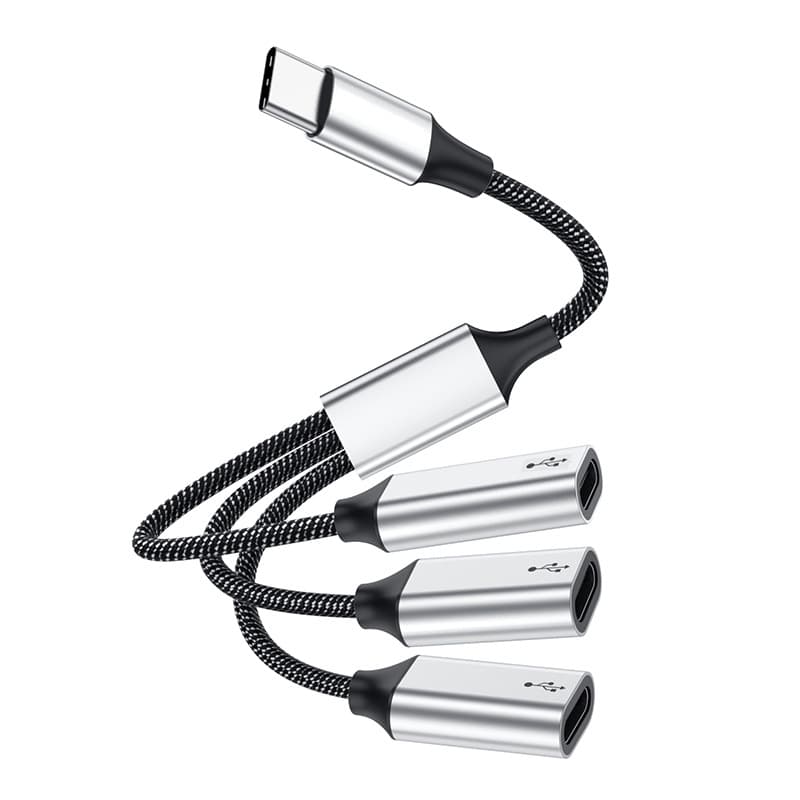 USB extensor set mesh laptop computer extension multi -port Typec extend 3.0 U disk rotor 5