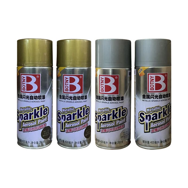 Baotili car self-spraying metal flash paint car metal wheel paint black gray silver powder black turquoise gold paint 5