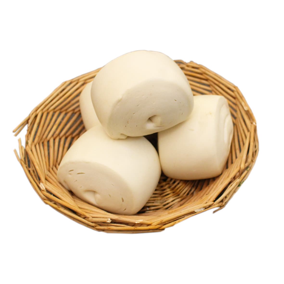 Henan knife cut big steamed bun Old noodles handmade yeast steamed buns convenient breakfast flower rolls staple food northern original pasta 5