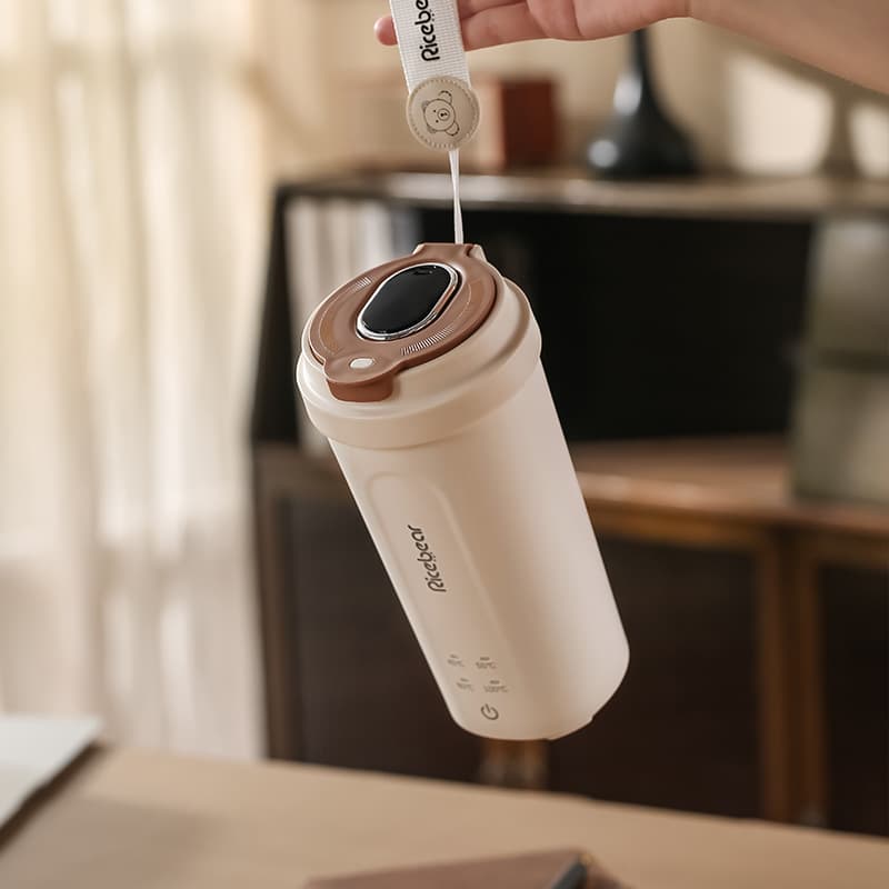 Smart handheld small teapot, thermos for traveling 3