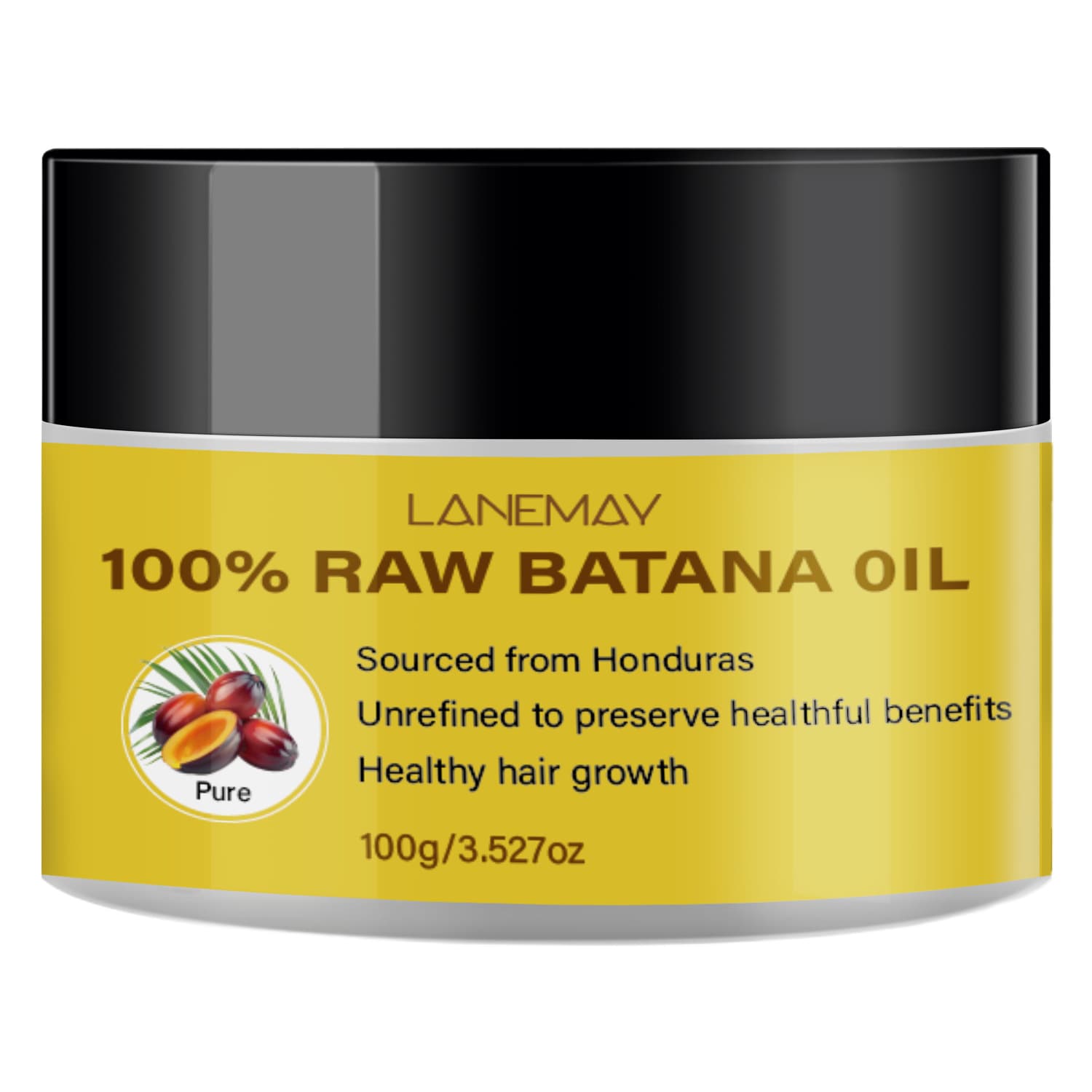 Batana Oil Hair Care Nourishing Root Darkening Smoothing Oil 5