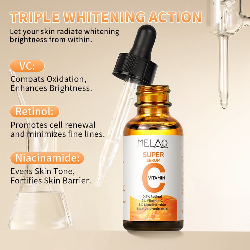 (Cross-border trading), brightening moisturizing essence for face, serum, vitamin C, skin tone brightening 4