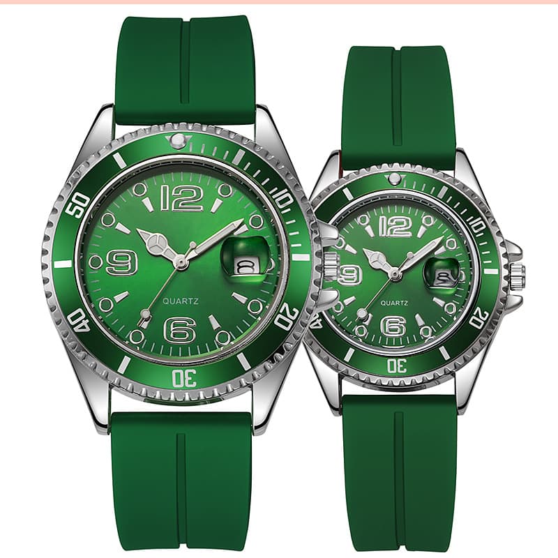 (Cross-border trading), fashionable quartz silicone waterproof watch, for beloved 5