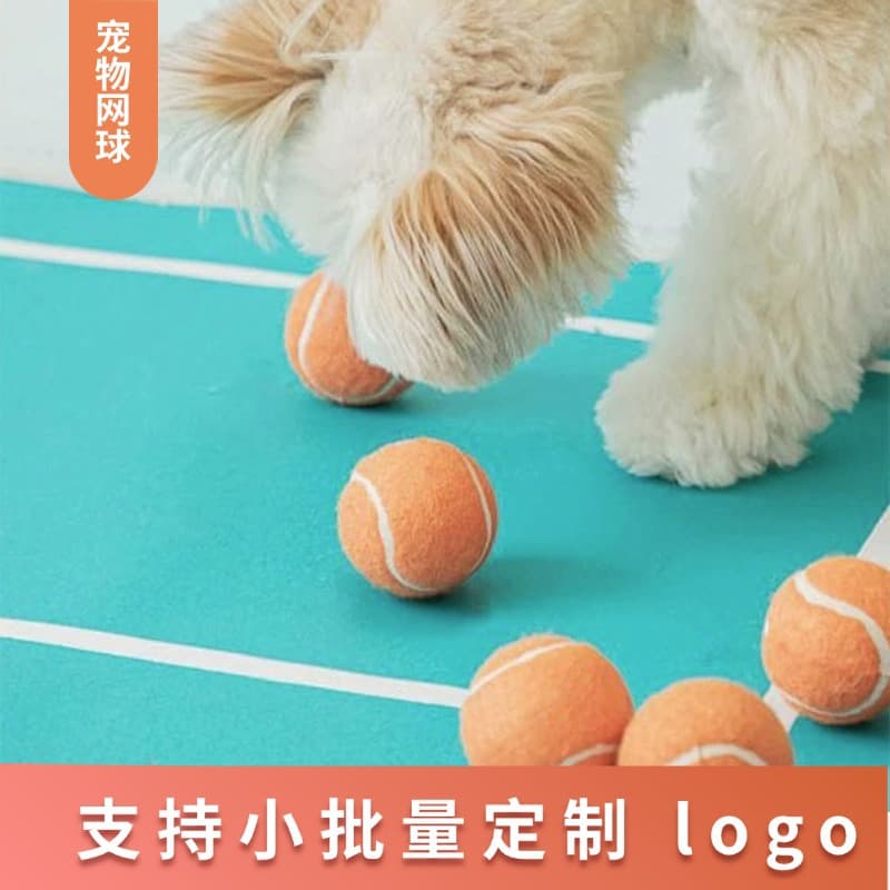 Dog toy ball self -relieving stuffy artifact Pet Pets Golden Mao Corki Black Get Mogo Tennis Dogs