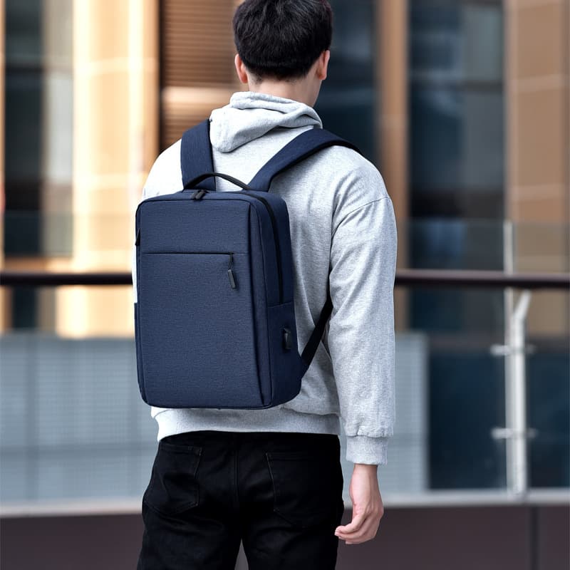 Laptop, classic capacious backpack, business version 3