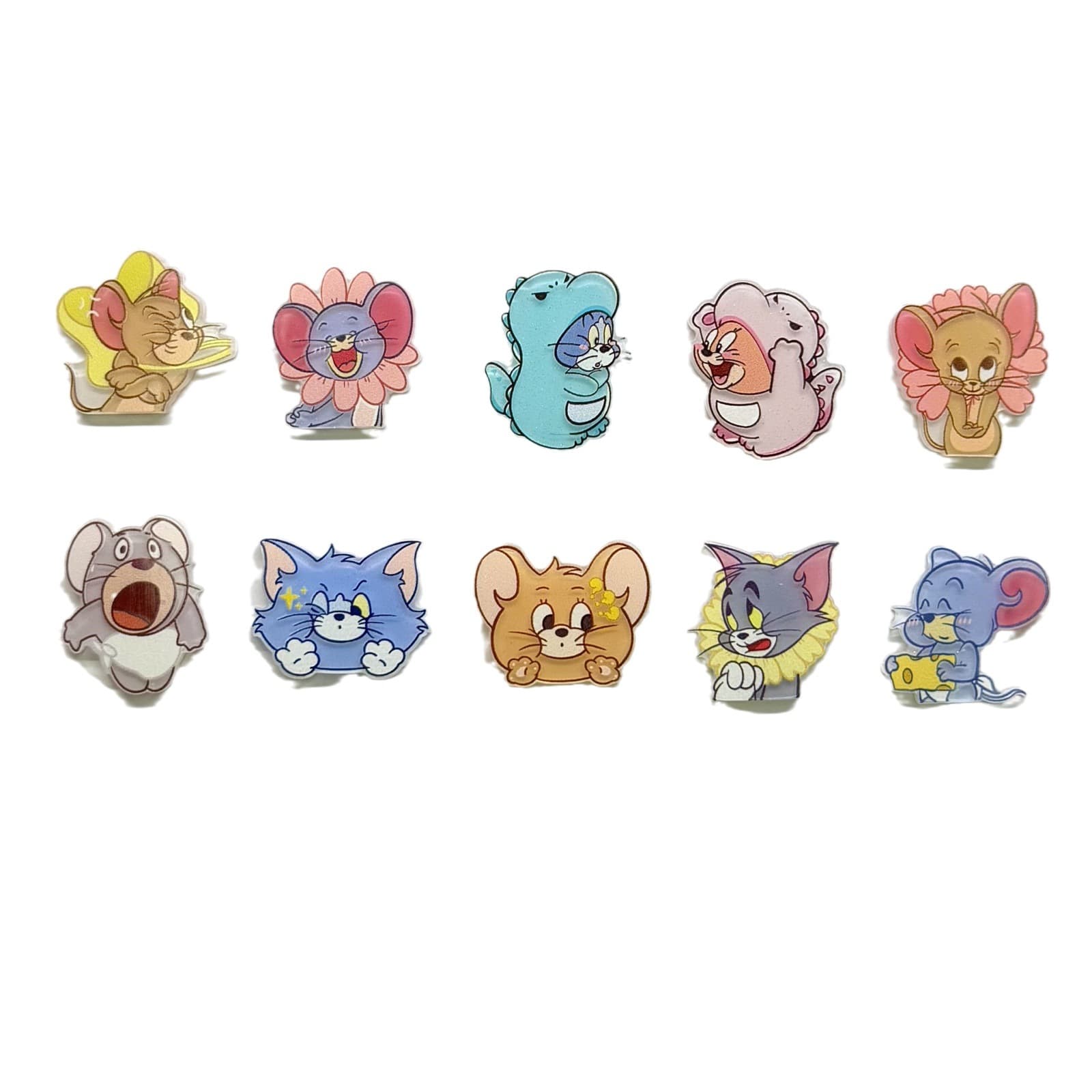 Acrylic cartoon hairgrip, brooch, decorations, phone case, accessory, accessories, DIY 5