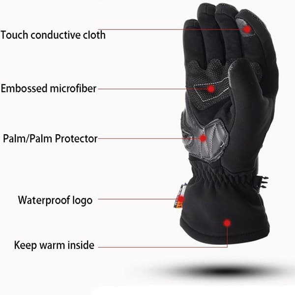 Winter waterproof keep warm off-road gloves, windproof long equipment, fall protection 1