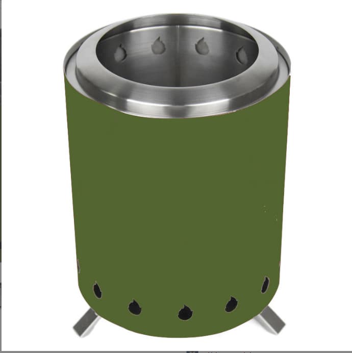 Cross-border outdoor wood fire stove split-boiling tea stove camping barbecue stove courtyard party barbecue heating bonfire stove 3