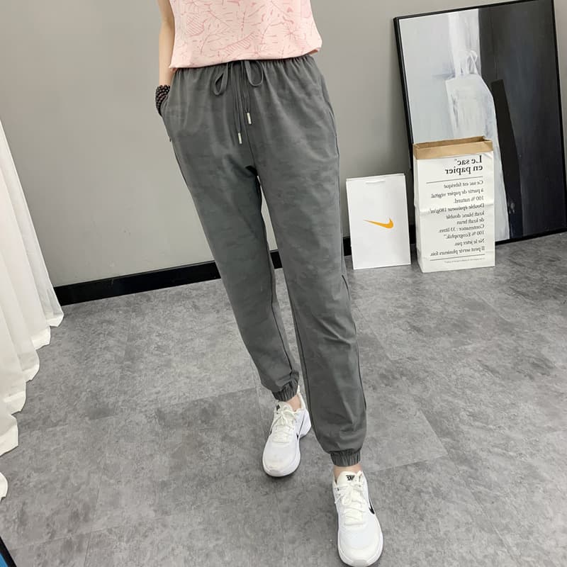 Tide, breathable quick dry silk trousers for gym for leisure, with your logo imprint 3